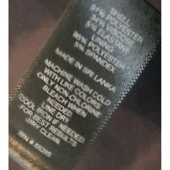 Express Blazer Women's 6 Gray One Button Front Lined Stretch Career - Picture 7 of 7